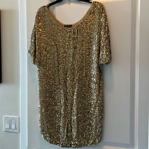 Vince Sequin Cocktail Dress